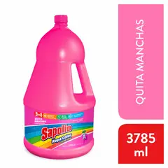 SAPOLIO - Quitamanchas Líquido Ropa Color Botella 3.785 L