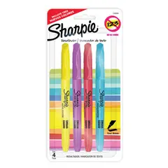 SHARPIE - RESALTADOR POCKET SURTIDO X4UN