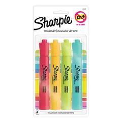 SHARPIE - Resaltadores Tank Colores Moda Blíster 4 Und