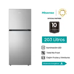 HISENSE - Refrigerador 203 LT Top Mount