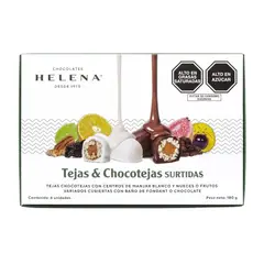 HELENA - Tejas y Chocotejas Surtidas Caja 180 g