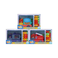 GENERICO - Bloques Maxi Camión con Bloques 20 Pzas