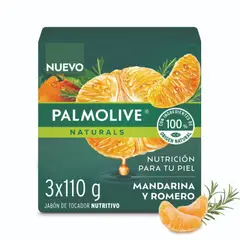 PALMOLIVE - Jabón en Barra Mandarina Romero Empaque 3 Und