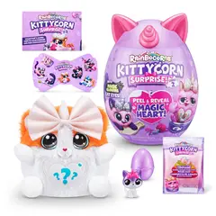 RAINBOCORNS - Peluche Gato Sorpresa Asst