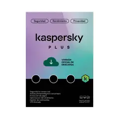 KASPERSKY - Antivirus Plus 1 Dispositivo 1 Año