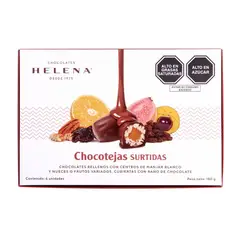 HELENA - Chocotejas Surtidas Caja 180 g