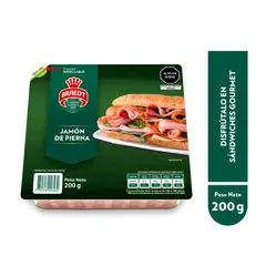 BRAEDT - Jamón de Pierna Empaque 200 g