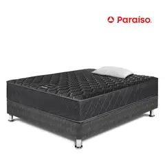 PARAISO - Cama Majestic Black 1.5 Plazas