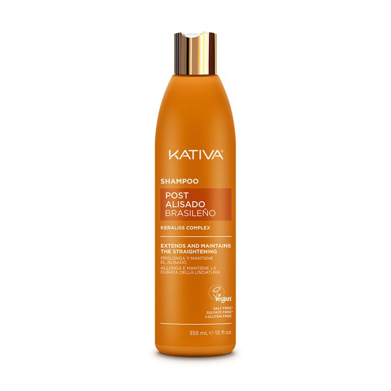 Shampoo Post Alisado Brasileño Envase 355 mL