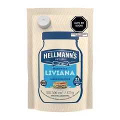 HELLMANN'S - Mayonesa Liviana Hellmanns Doypack 475 g