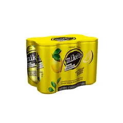 undefined - Bebida RTD Mikes Hard Lemonade Sixpack Lata 355 mL