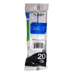 DARNEL - Tenedor Bistrot Series Blanco Empaque 20 Und