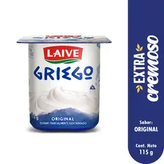 LAIVE - Yogurt Griego Original Envase 115 g