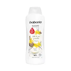 BABARIA - Gel de Baño Coco Vainilla Botella 1 L