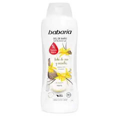 BABARIA - Gel De Baño Coco Vainilla Envase 1L