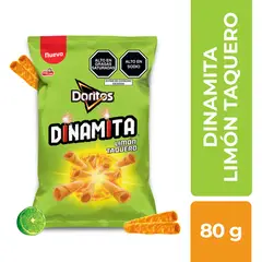 Doritos - Tortillas de Maíz Dinamita Limón Bolsa 80 g