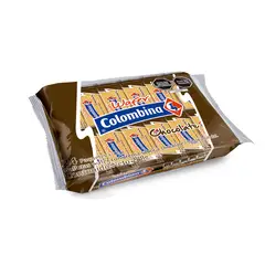 COLOMBINA - Wafer Chocolate Bolsa 288 g