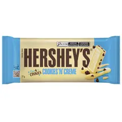 HERSHEYS - Chocolate en Tableta Cookies and Creme Empaque 77 g