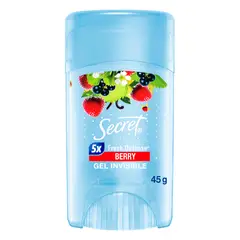 SECRET - Antitranspirante Gel Berry Envase 45 g