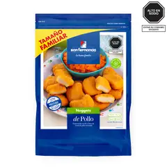 SAN FERNANDO - Nuggets De Pollo 900 g (60 unidades)