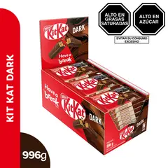 KIT KAT - Wafer Chocolate Dark Display 24 Und