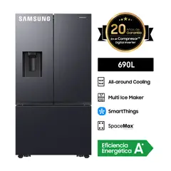 SAMSUNG - REFRIGERADORA FRENCH DOOR 690L