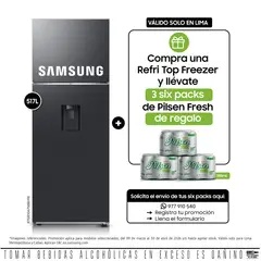 SAMSUNG - Refrigeradora 517Lt All Around Cooling RT53DG6750B1PE Negro