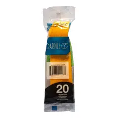DARNEL - Cuchara Dulcera 15.5 Amarillo Vivo Empaque 20 Und