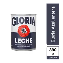 GLORIA - Leche Reconstituida Entera Lata 390 g
