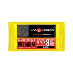 undefined - Hamburguesa Premium de Pollo Los Hierros Empaque 8 Und