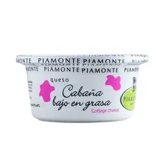 undefined - Queso Cabaña Bajo en Grasa Piamonte Empaque 250 g