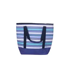 360 - Tote Bag Cooler Stripes Navy