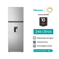 HISENSE - REF TMF GRIS 246L NO FROST