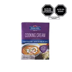 EMBORG - Crema de Leche Caja 200 g