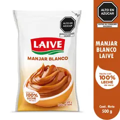 LAIVE - Manjar Blanco Doypack 500 g