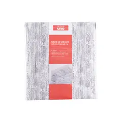 PRECIO UNO - Juego de Sábanas Est 2Plz Rayas Pu