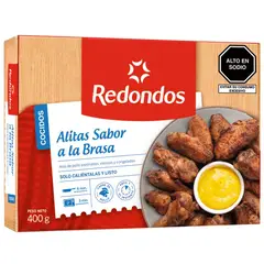 REDONDOS - ALITAS SABOR A LA BRASA X 400G