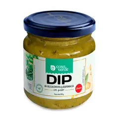 CASA VERDE - Dip Alcachofa Espinaca y Queso Envase 200 g