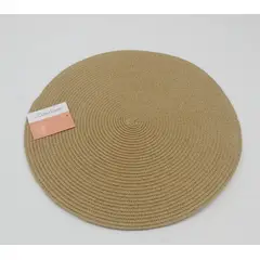 CASA JOVEN - Individual Paja Redondo Natural 38Cm