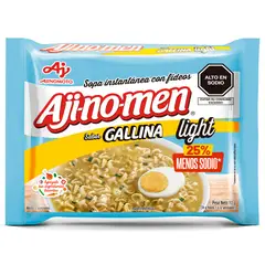 AJINOMOTO - Sopa Instantánea Ajinomen Gallina Light 80 g