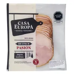 CASA EUROPA - Lomo Ahumado Cocido 200g