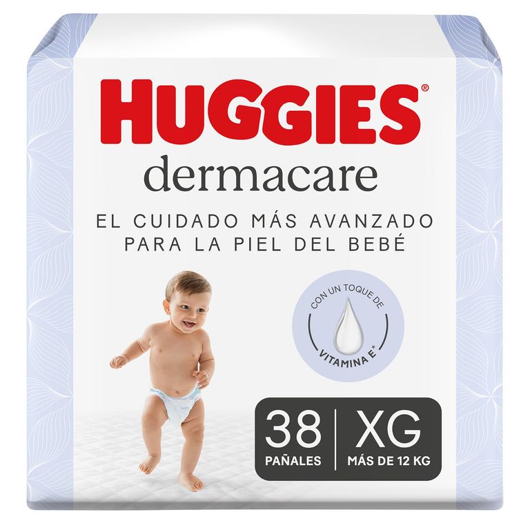 Pañales Dermacare Talla XG Empaque 38 Und