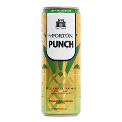 PORTON - PISCO PINA GASIFICADA LATA 355ML