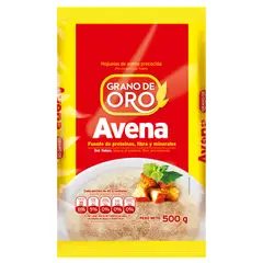 GRANO DE ORO - Avena Bolsa 500 g