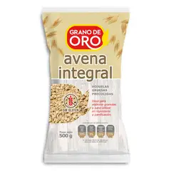 GRANO DE ORO - Avena Integral Bolsa 500 g
