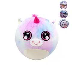 BIGGIES - Peluche Little Fantasy Pink Unicorn