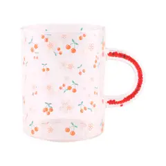 CASA JOVEN - Taza Mug Glitter Rojo Cereza