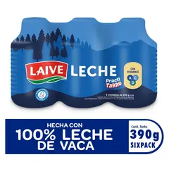 LAIVE - Leche Practitarro Sixpack Botella 390 g