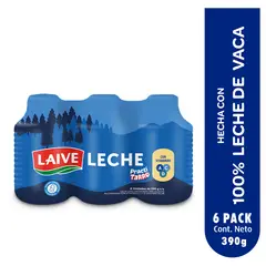 LAIVE - Leche Practitarro Sixpack Botella 390 g