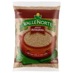 VALLENORTE - Arroz Integral Valle Norte Bolsa 750 g